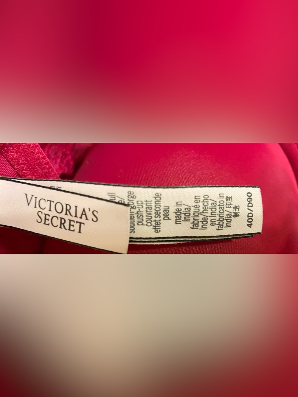 Victoria’s Secret Lace Back Front Close Bra 40D - Picture 7 of 7